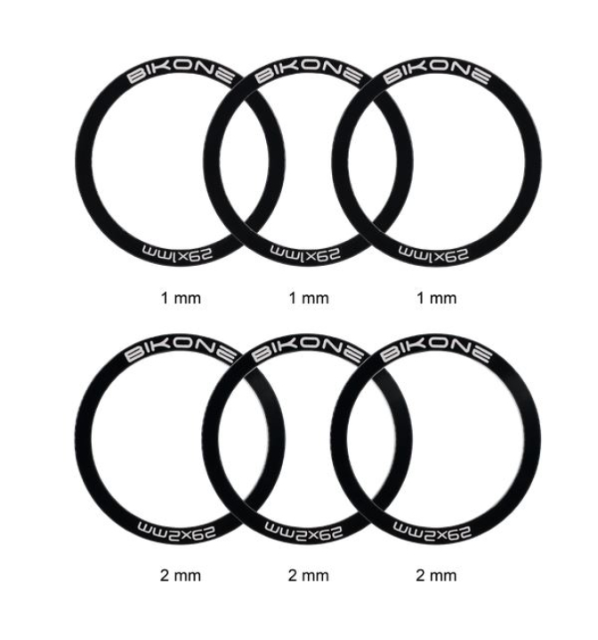 Bikone Spacer Kit Sram DUB Wide Kurbeln