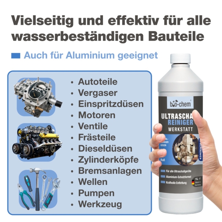 bio-chem Ultraschallreiniger Werkstatt 1000 ml