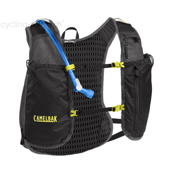 Camelbak Circuit Run Vest black safety yellow mit 1.5l Trink-Reservoir