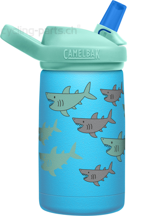 Camelbak Eddy+ Kids V.I. 350ml S. Sharks Edelstahlflasche