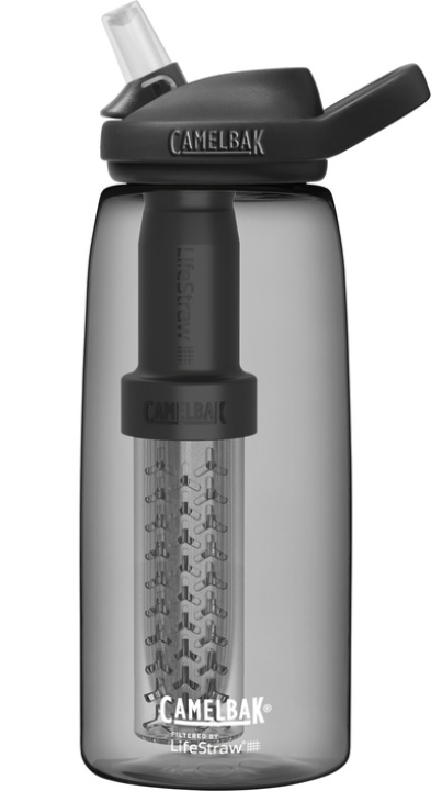 Camelbak Eddy+ Lifestraw 1.0l charcoal Flasche