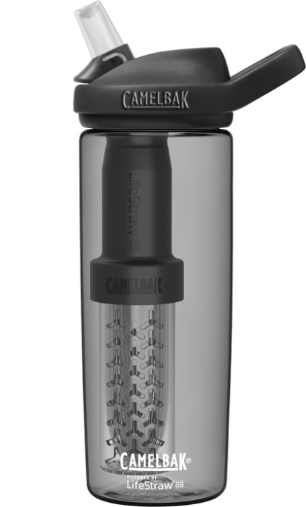 Camelbak Eddy+ Lifestraw 600ml charcoal Flasche