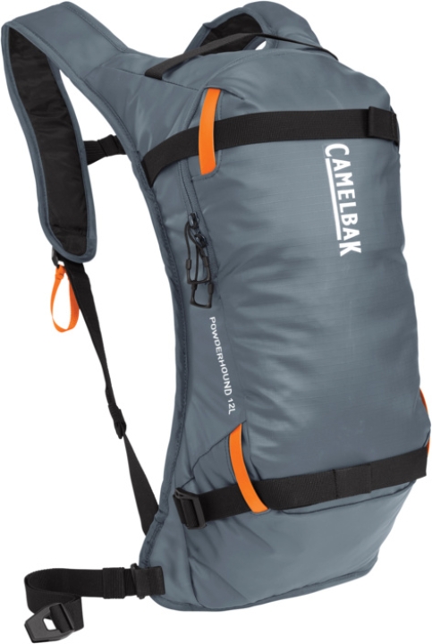 Camelbak Powderhound 12 grey orange mit 2 l Trinkreservoir
