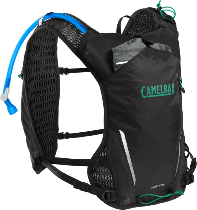 Camelbak Trail Run 7 black Weste mit 2 500ml Softflaschen