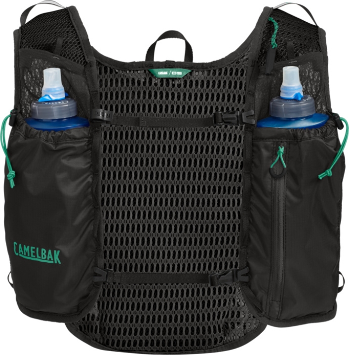 Camelbak Trail Run 7 black Weste mit 2 500ml Softflaschen