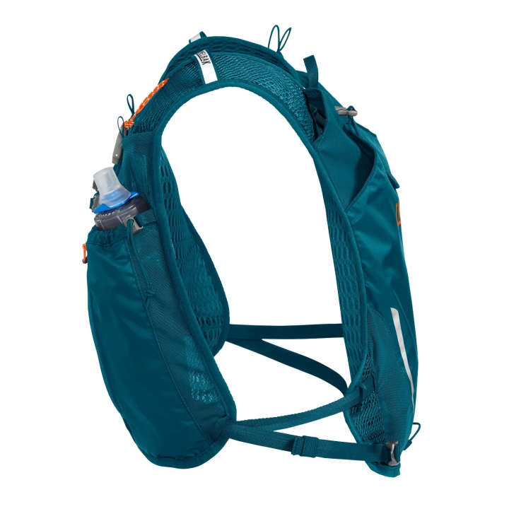 Camelbak Trail Run 7 corsair teal Weste mit 2 500ml Softflaschen