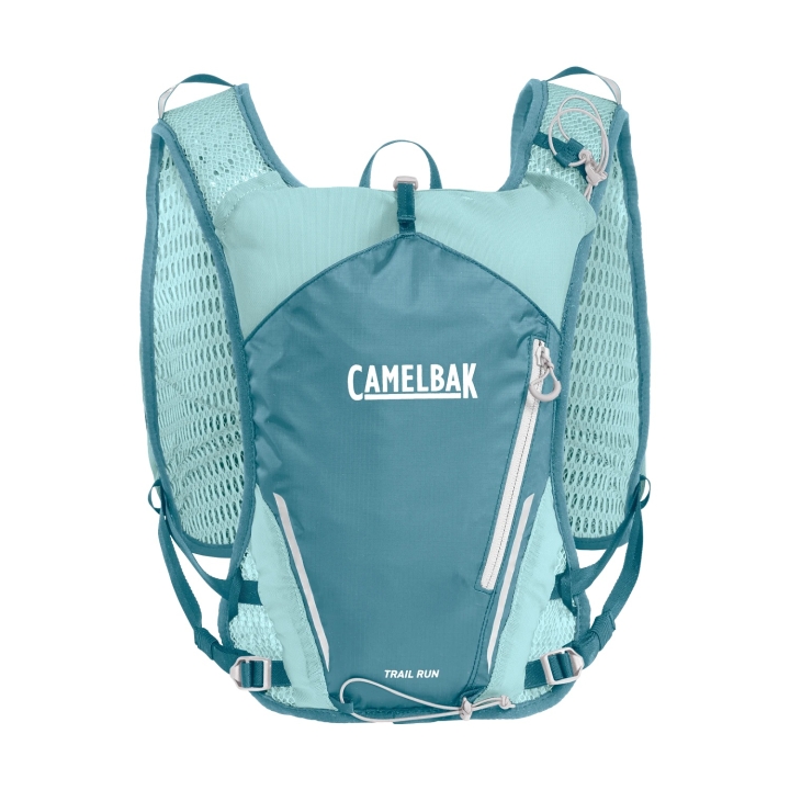 Camelbak Women's Trail Run 7 adriatic blue Weste mit 2 500ml Softflaschen
