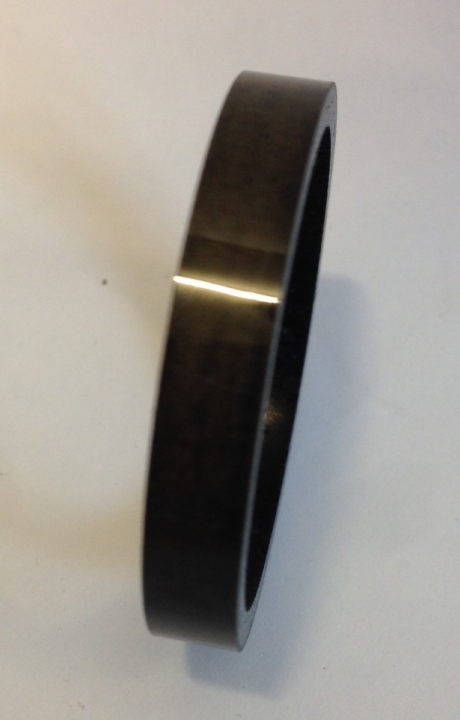 Spacer Carbon glanz 5mm 1 1/8 Zoll