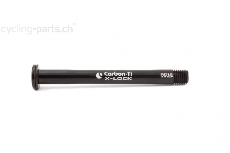 Carbon Ti X-Lock QR12x1.75 Road (123 mm) black Steckachse