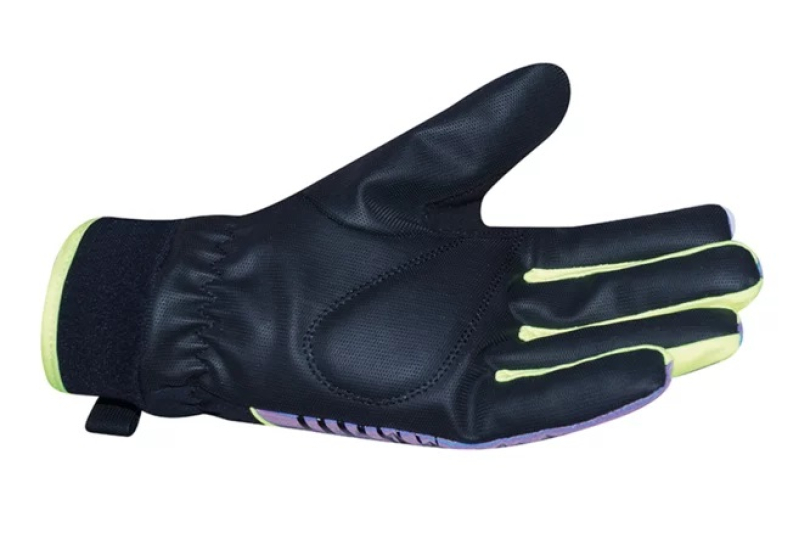 Chiba Kids Waterproof Gloves rainbow reflective/black
