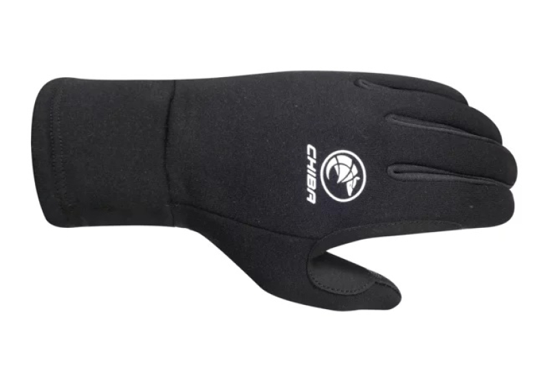 Chiba Polarfleece Gloves black