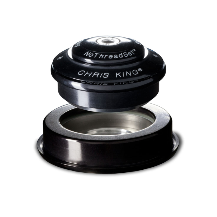 Chris King InSet™ I2 black Tapered 1 1/8"-1.5" Steuersatz