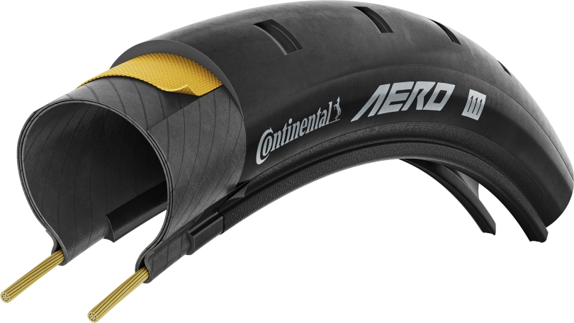 Continental  AERO 111 TR Tubeless Ready 700x26 schwarz Reifen