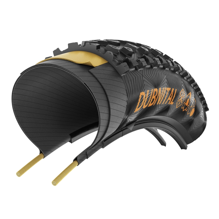 Continental Dubnital Trail Rapid TLR E25 schwarz/transparent 29x2.40 Reifen