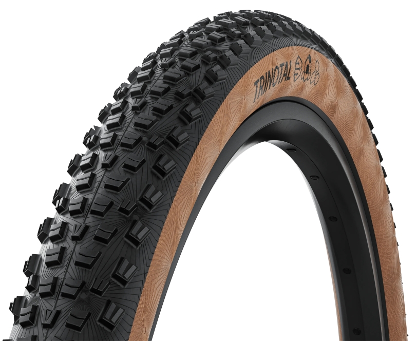 Continental Trinotal Trail Rapid TLR E25 schwarz/transparent 29x2.40 Reifen