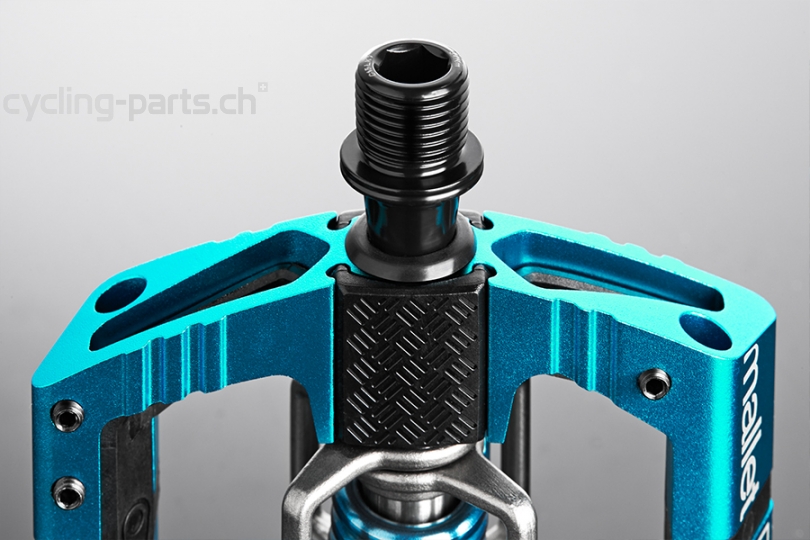 Crankbrothers Mallet E Enduro electric blue Pedale