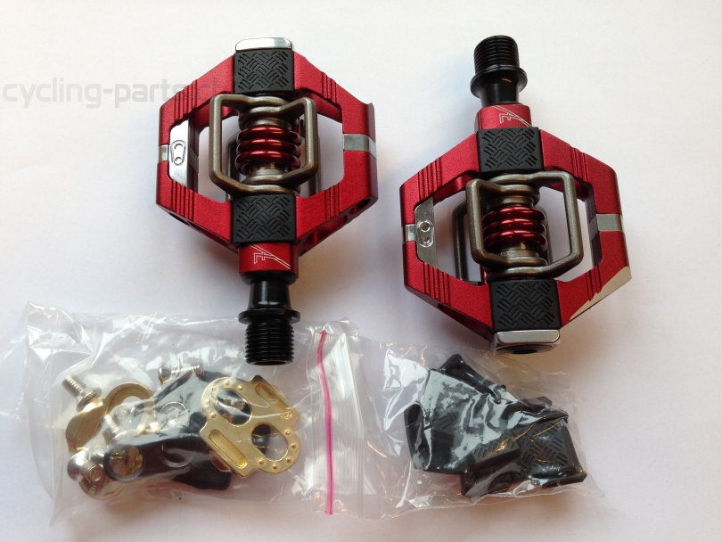 Crankbrothers Candy 7 red Pedale