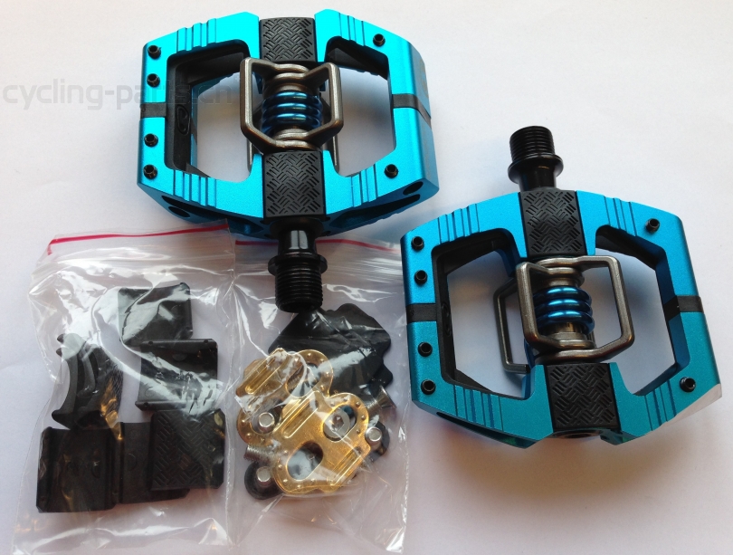 Crankbrothers Mallet E Enduro electric blue Pedale