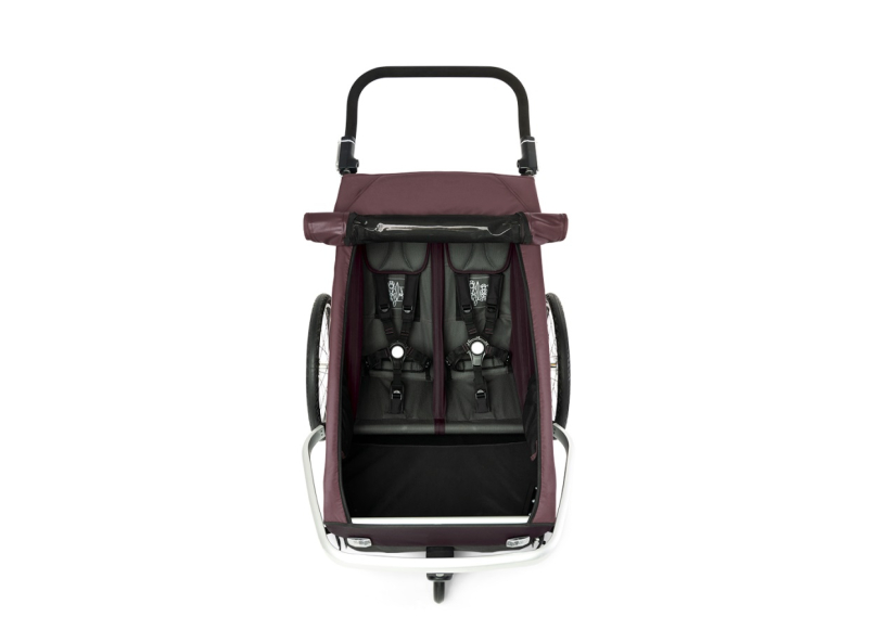 Croozer Kid VAAYA 2 Fahrradanhänger blossom red