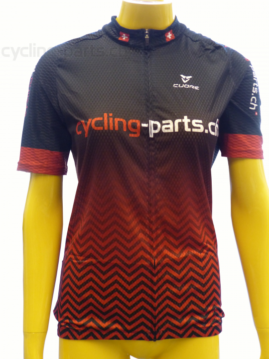 Cuore Silver Men Cycling Race Jersey cycling-parts.ch