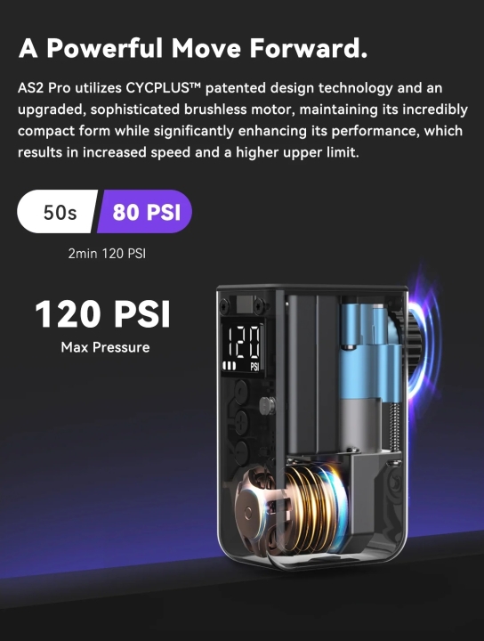 CYCPLUS AS2 Pro E-Pump Elektrische Minipumpe