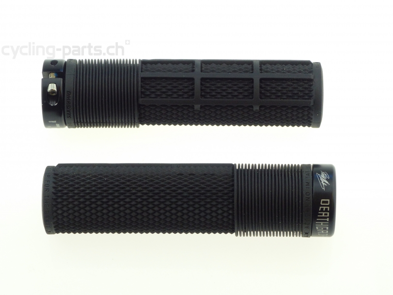 DMR Brendog Death Grip, dicke Version (31.3 mm), weiche Mischung (20A Kraton), Black Lenkergriffe