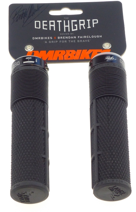 DMR Brendog Death Grip, dicke Version (31.3 mm), weiche Mischung (20A Kraton), Black Lenkergriffe