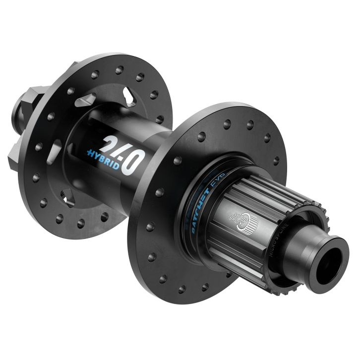 DT Swiss 240 MTB Hybrid 12x148mm Shimano Micro Spline 6 Loch Nabe hinten