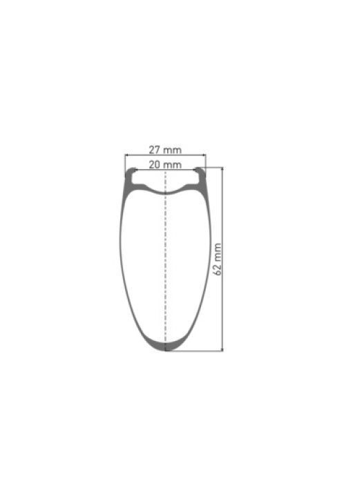 DT Swiss ARC 1100 DICUT® 62 DB Laufrad vorne