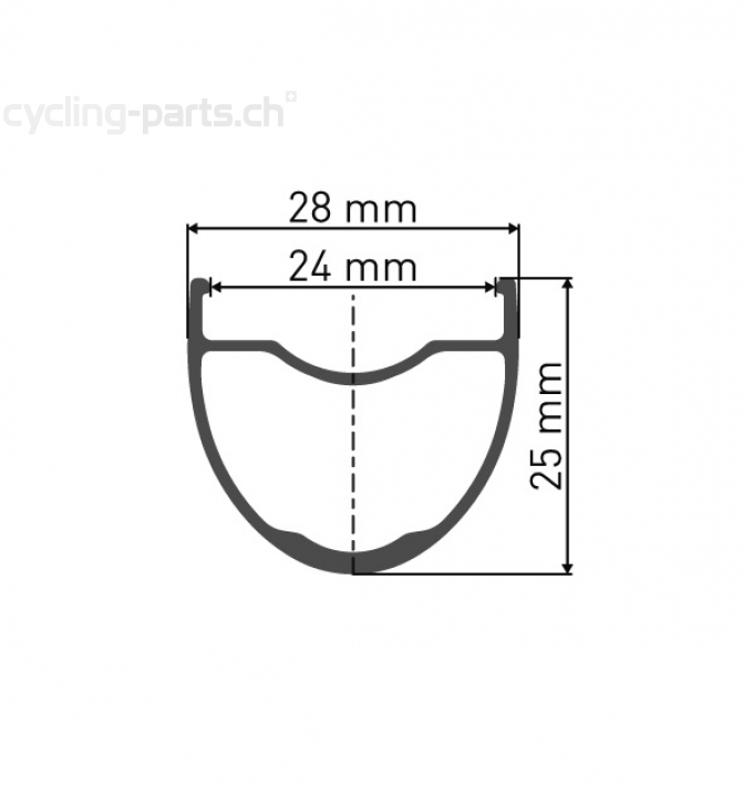 DT Swiss GR 1600 SPLINE® 25 650B Disc 12x100mm Laufrad vorne