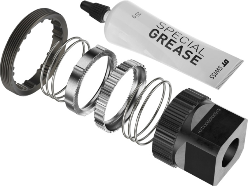 DT Swiss Upgrade Kit Ratchet DEG DF 90 Zähne Anti Pedal Kickback mit Werkzeug