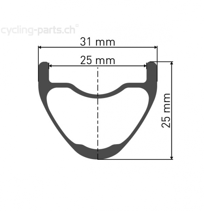 DT Swiss XRC 1200 SPLINE® 25 29" 15 x 110mm Laufrad vorne