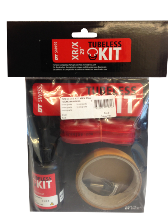 DT Swiss Tubeless Kit XR/X 29"