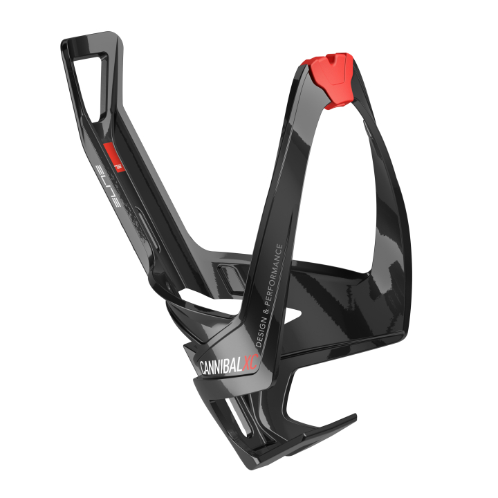 Elite Cannibal XC black glossy/red Flaschenhalter