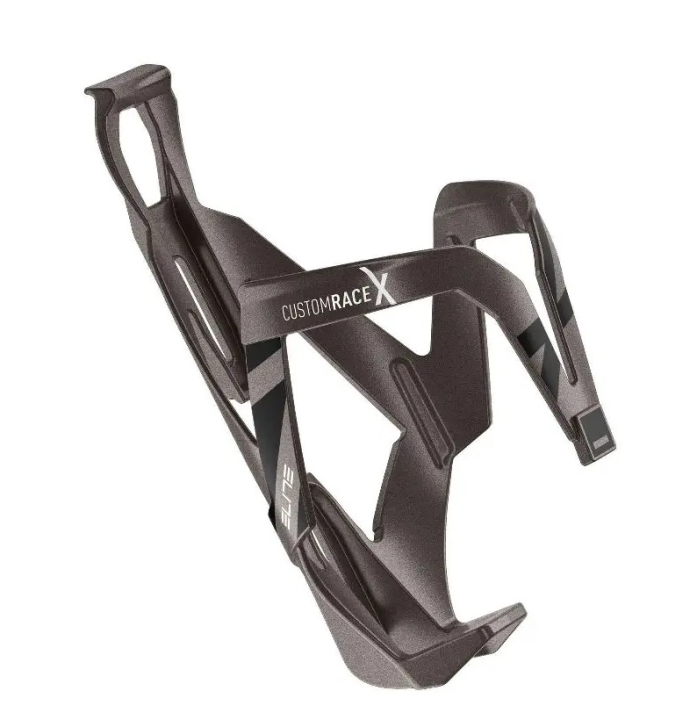 Elite Custom Race X titanium metal black graphic Flaschenhalter