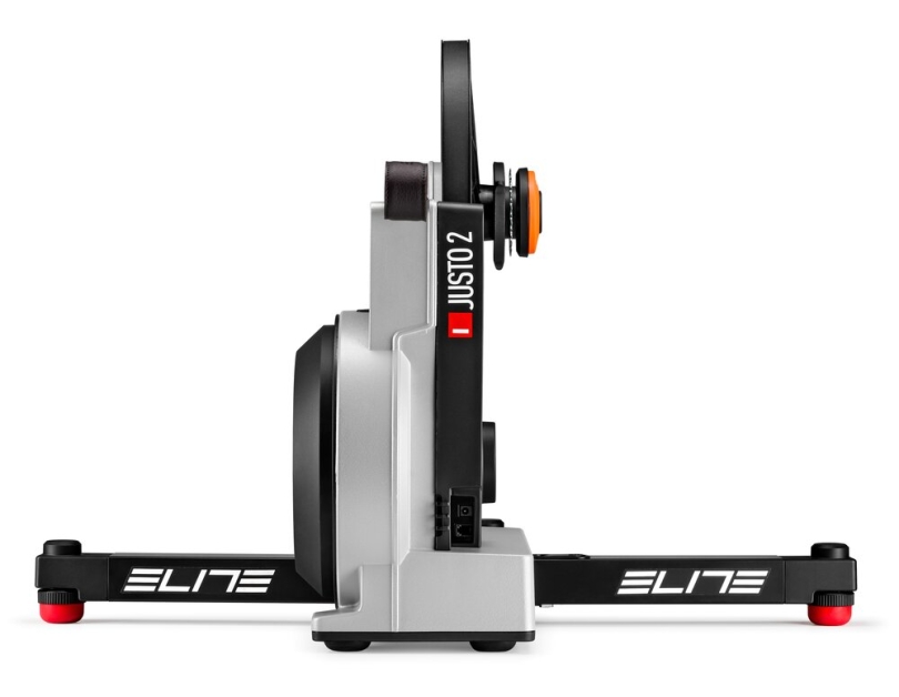 Elite Justo 2 mit Zwift Cog and Click 2.0 Trainingsrolle