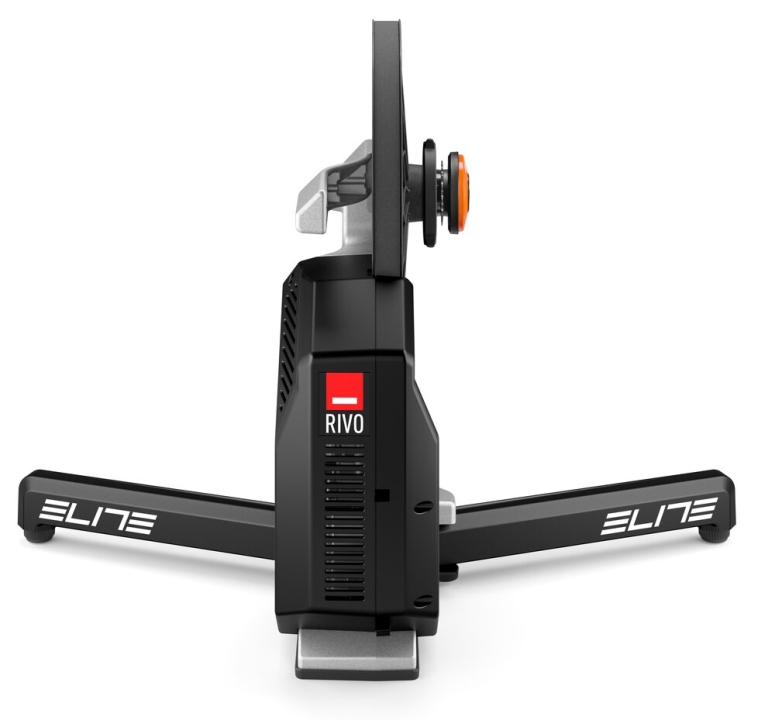 Elite Rivo mit Zwift Cog and Click 2.0 Trainingsrolle