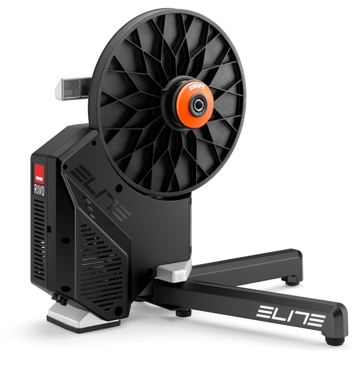 Elite Rivo mit Zwift Cog and Click 2.0 Trainingsrolle