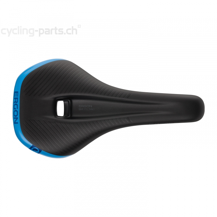 Ergon SM Pro Men black/midsummer blue M/L Sattel