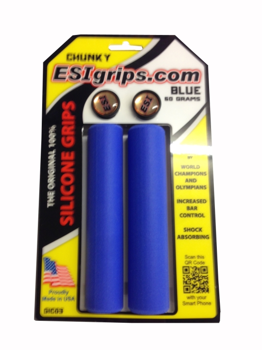 ESI Grips Chunky blue Lenkergriffe