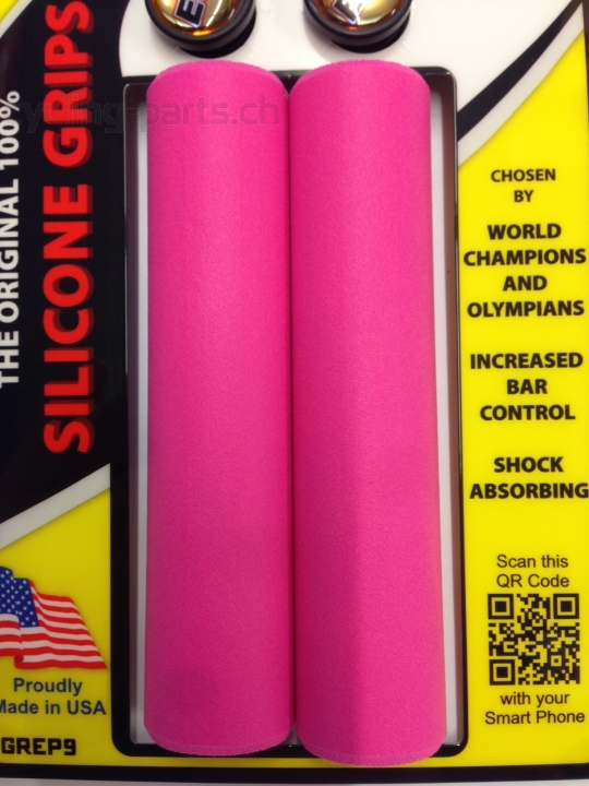 ESI Grips Racer's Edge pink Lenkergriffe