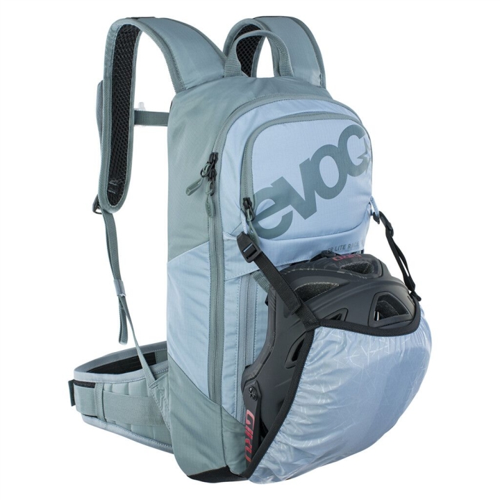 Evoc FR Lite Race 10 Rucksack steel/copen blue