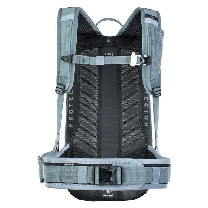 Evoc FR Lite Race 10 Rucksack steel/copen blue