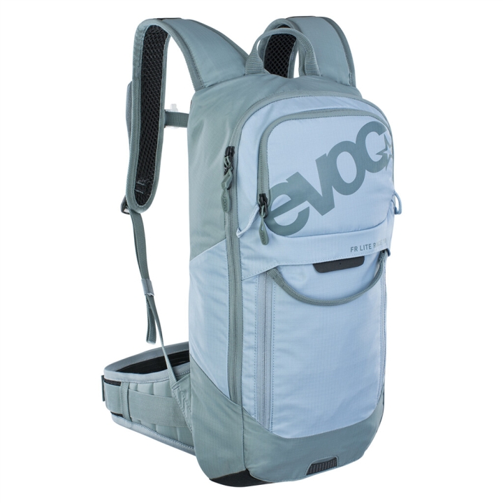 Evoc FR Lite Race 10 Rucksack steel/copen blue