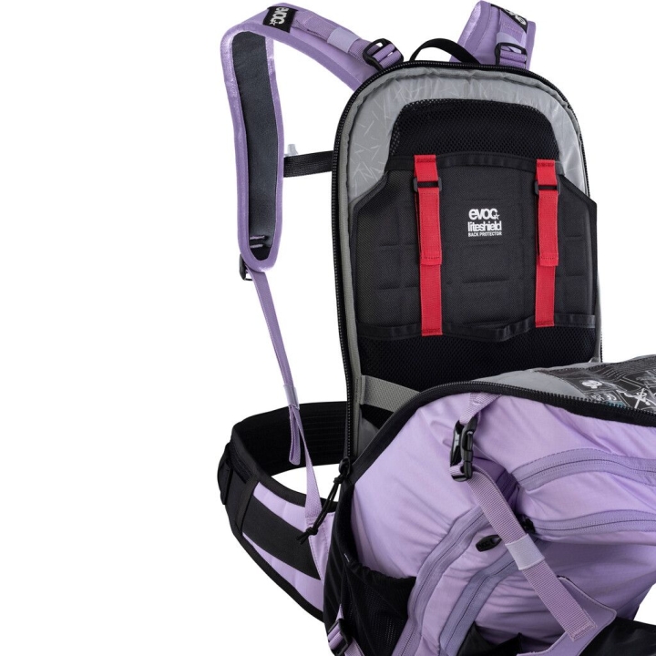 Evoc FR Trail E-Ride 20 Rucksack purple rose