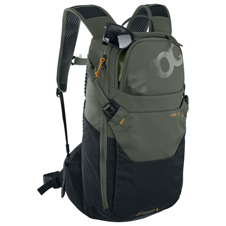 Evoc Ride 12 Rucksack dark olive/black