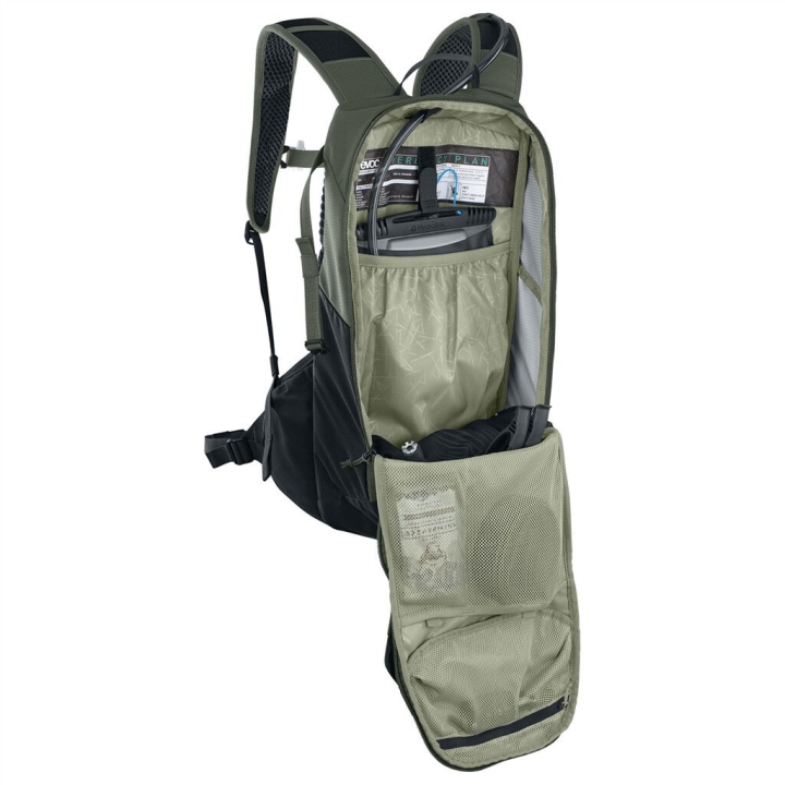 Evoc Ride 12 Rucksack dark olive/black