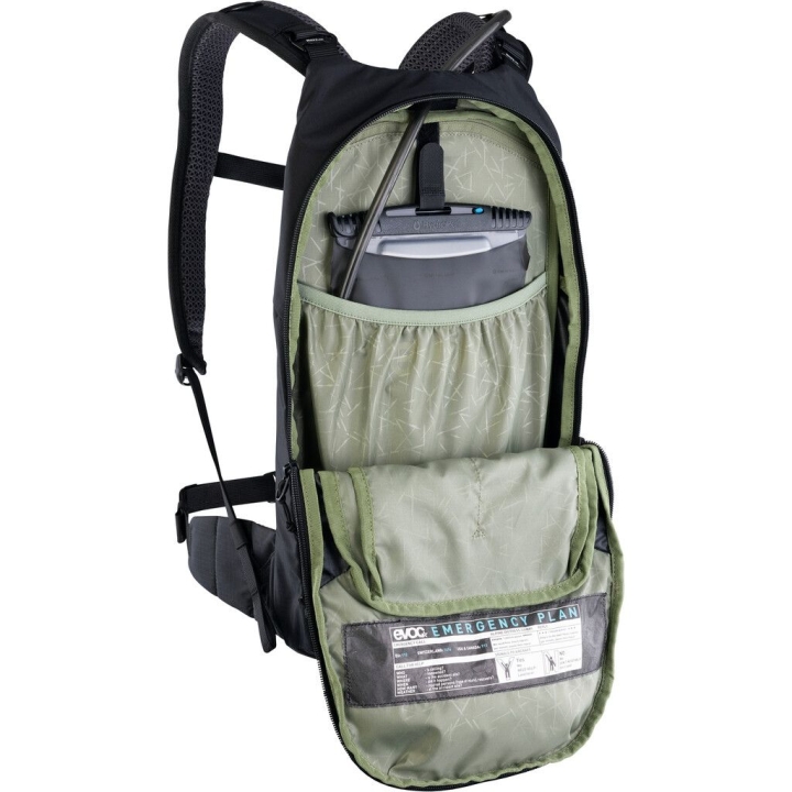 Evoc Stage 6 Rucksack black inkl. 2 l Trinkblase