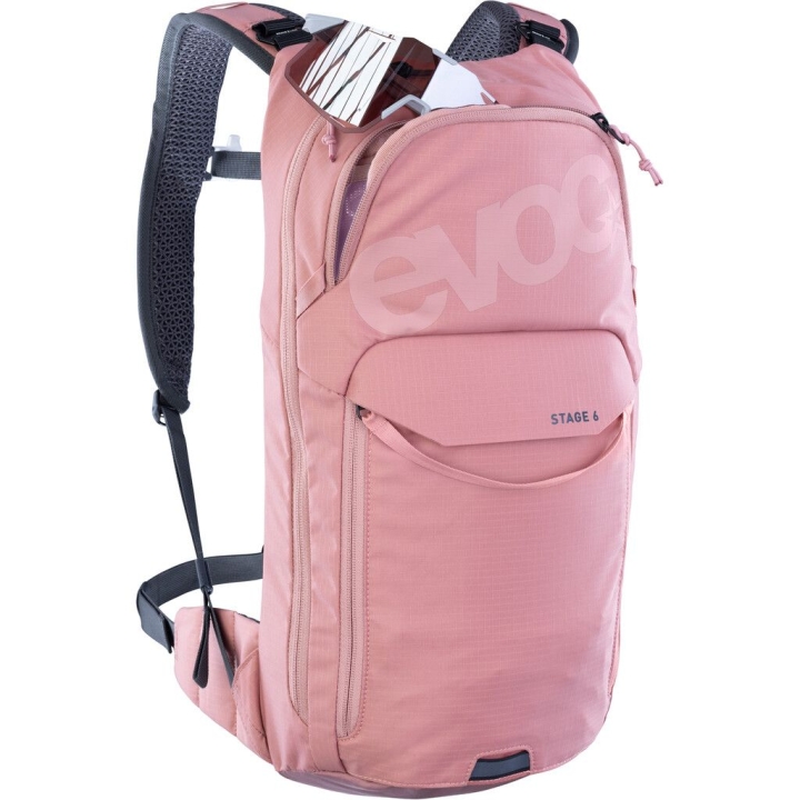 Evoc Stage 6 Rucksack dusty pink inkl. 2 l Trinkblase