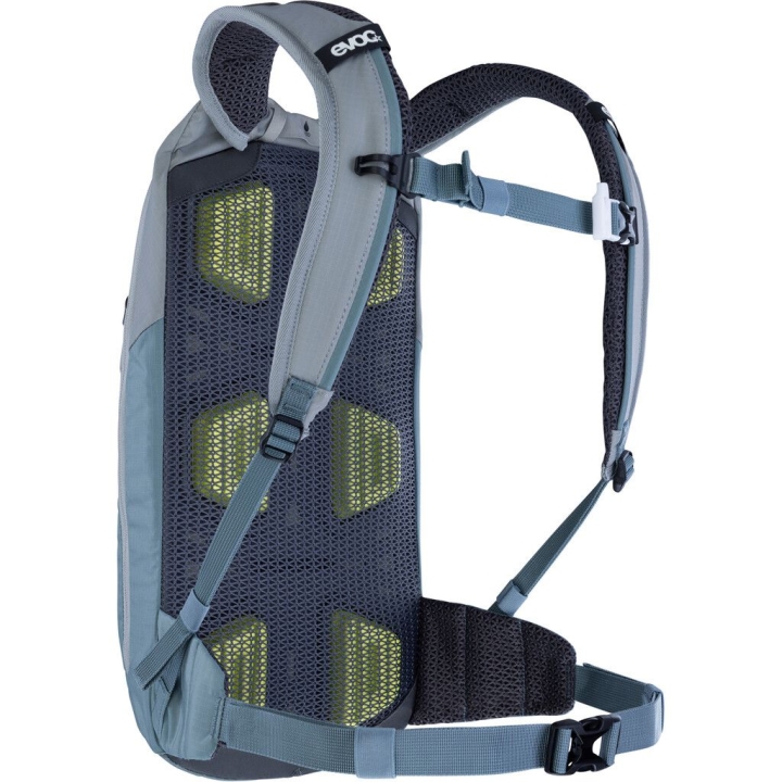Evoc Stage 6 Rucksack stone/steel inkl. 2 l Trinkblase